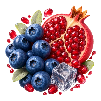 Saveur Myrtille Grenade Ice