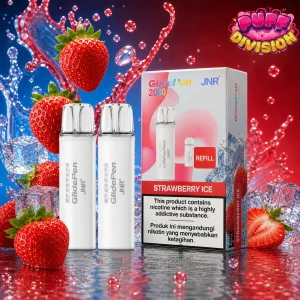 Recharge pour puff JNR Glide Pen 1000 saveur Strawberry Ice - Puff Division